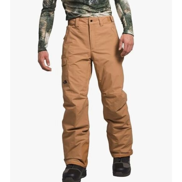 THE NORTH FACE Men's Freedom Insulated Pant - PFAS Free Almond Butter Large Regu